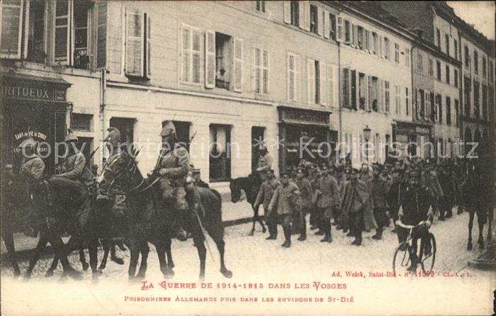 Saint-Die-des-Vosges Grande Guerre dans les Vosges Militaire