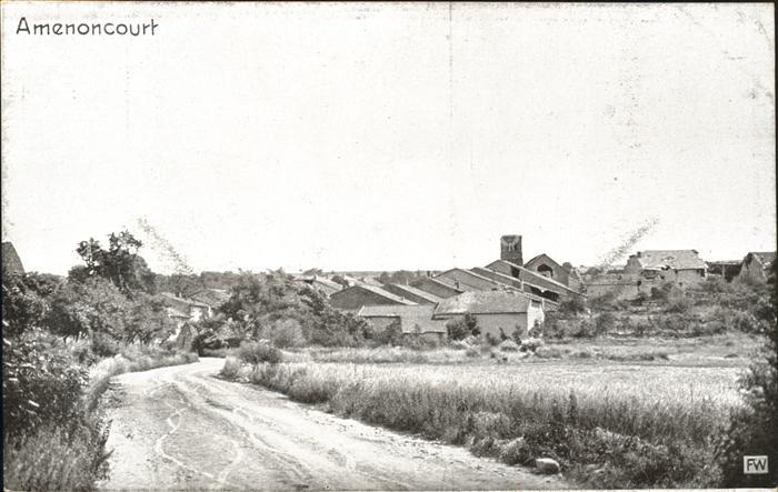 Amenoncourt Vue generale
