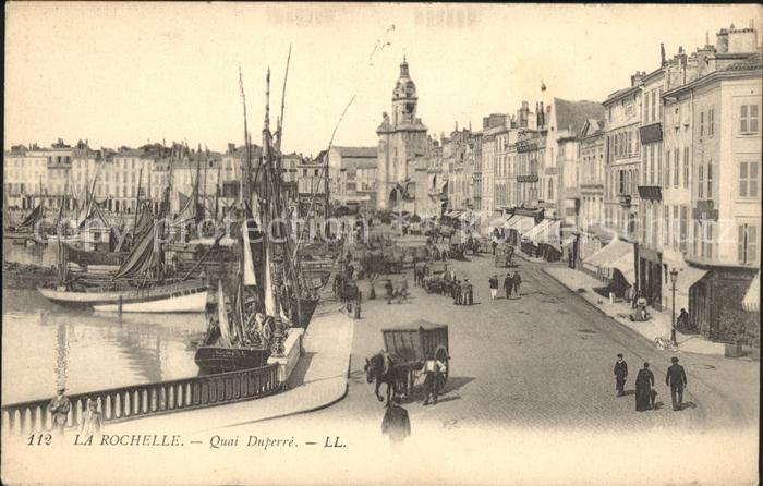La Rochelle Charente-Maritime Quai Duperre Port Bateau
