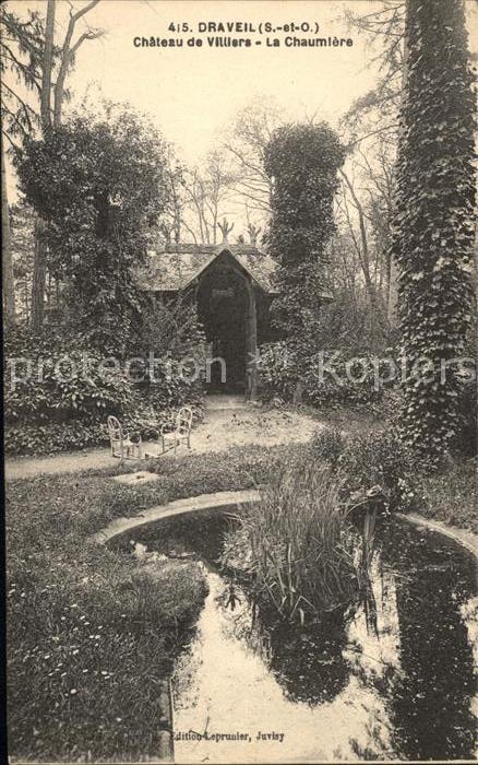 Draveil Chateau de Villiers la Chaumiere