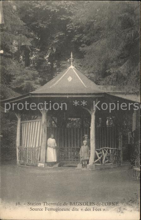 Bagnoles-de-l Orne Station Thermale Source Ferrugineuse
