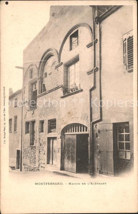 Montferrand Clermont-Ferrand Maison de l'Elephant