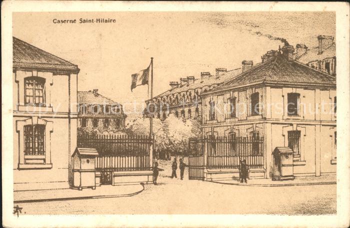 Saint-Hilaire Grenoble Caserne Militaire Dessin