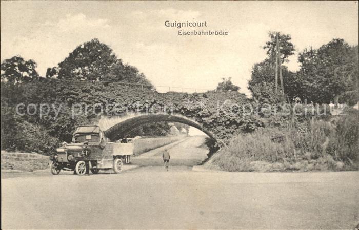 Guignicourt Aisne Eisenbahnbrücke