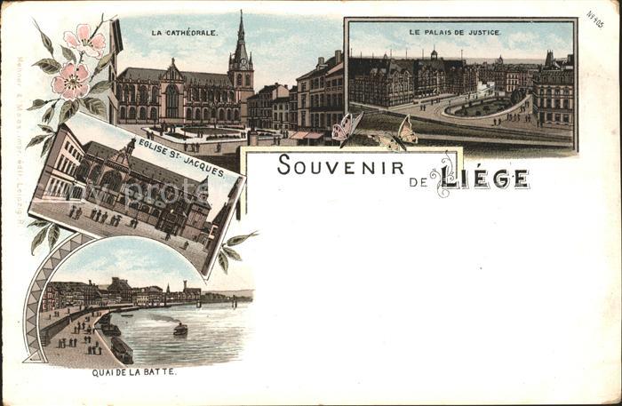 Liege Luettich Cathedrale Palais de Justice Eglise St