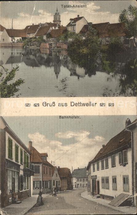 Dettweiler Totalansicht Kirche Bahnhofstrasse