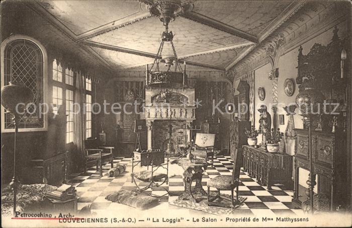Louveciennes La Loggia Salon Propriete de Mme Matthy