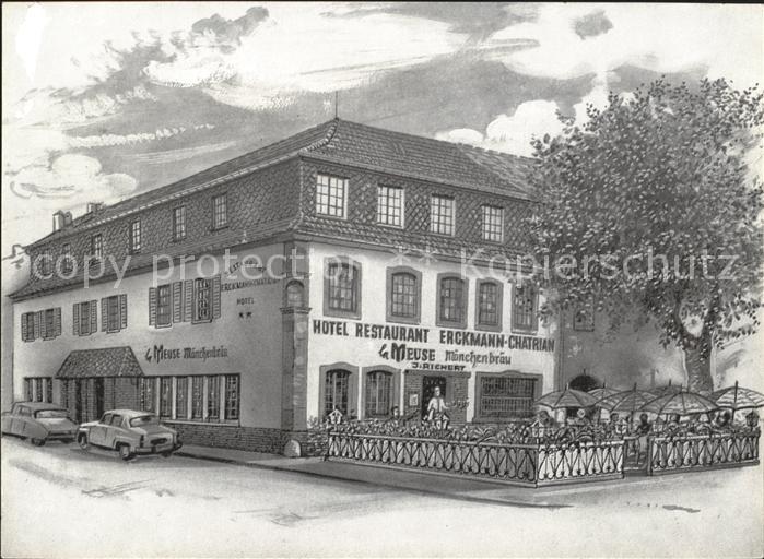Phalsbourg Hotel Restaurant Erckmann Chatrian