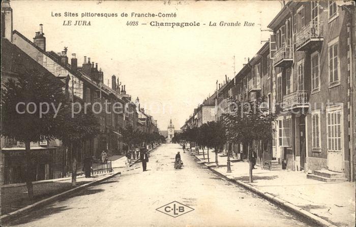 Champagnole La Grande Rue