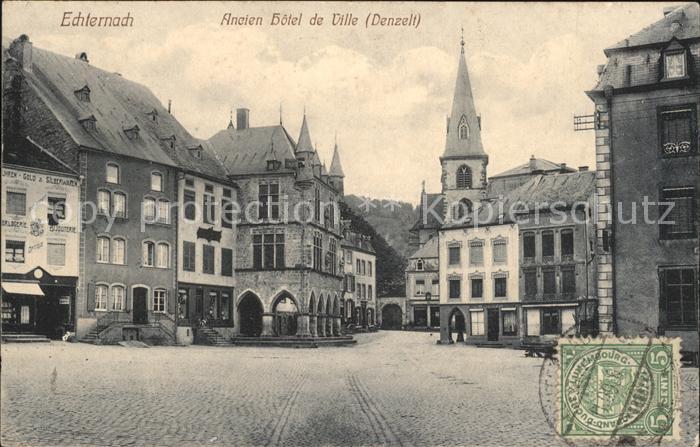 Echternach Ancien Hotel de Ville Wappen Krone Stem