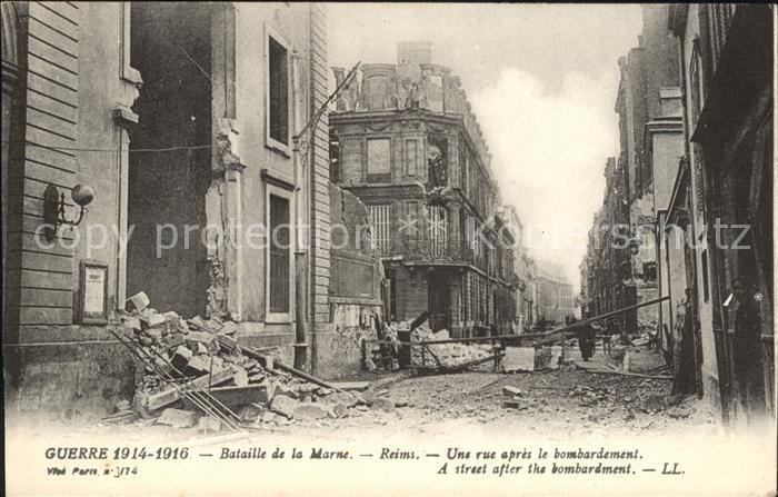 Reims Champagne Ardenne Bataille de la Marne Grande Guerre Trüm