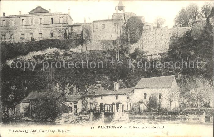 Parthenay Ecluse de Saint Paul