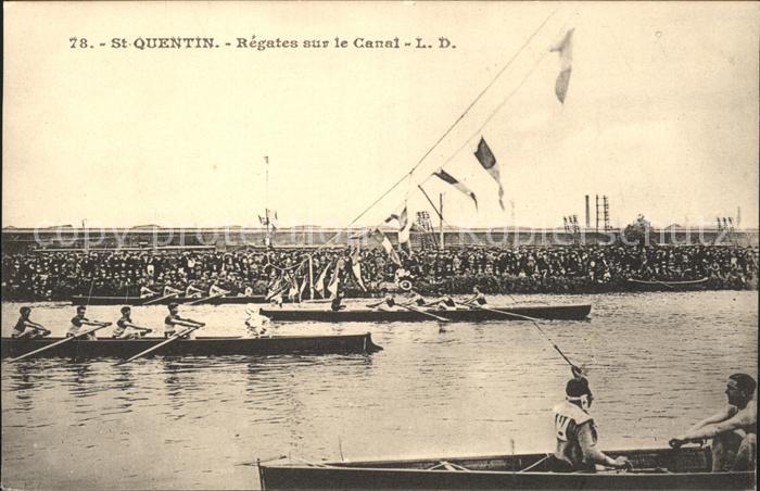 Saint-Quentin 02 Aisne Regates sur le Canal