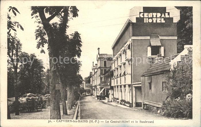 Capvern Central Hotel et le Boulevard