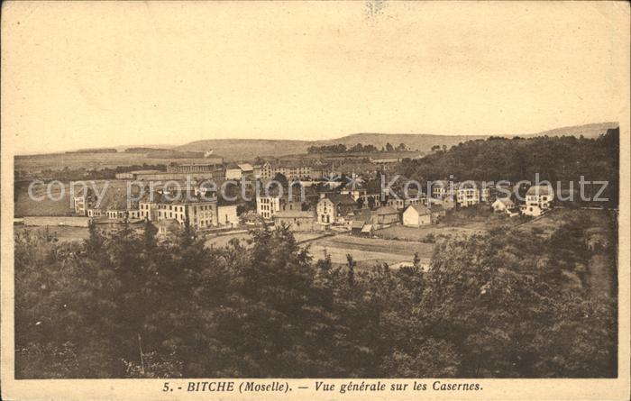 Bitche Moselle Vue generale sur les Casernes