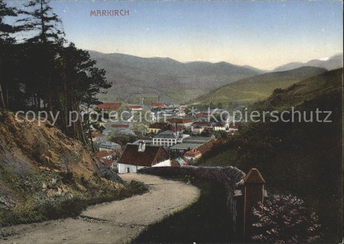 Markirch Panorama et les Vosges