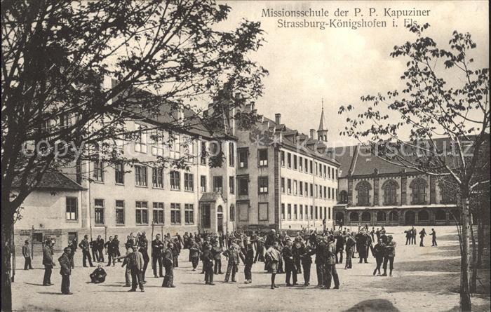 Koenigshofen Elsass Missionsschule der PP Kapuziner