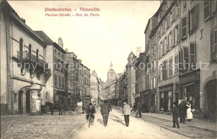 Diedenhofen Pariser Strasse Rue de Paris