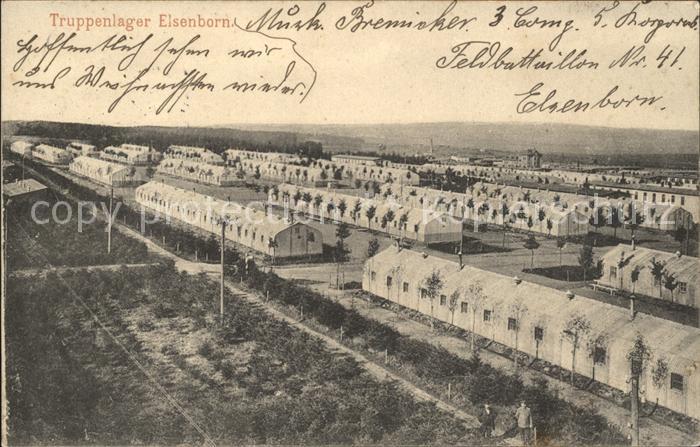 Elsenborn Truppenübungsplatz Baracken Militär