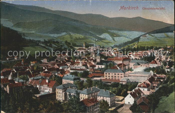 Markirch Gesamtansicht Vogesen