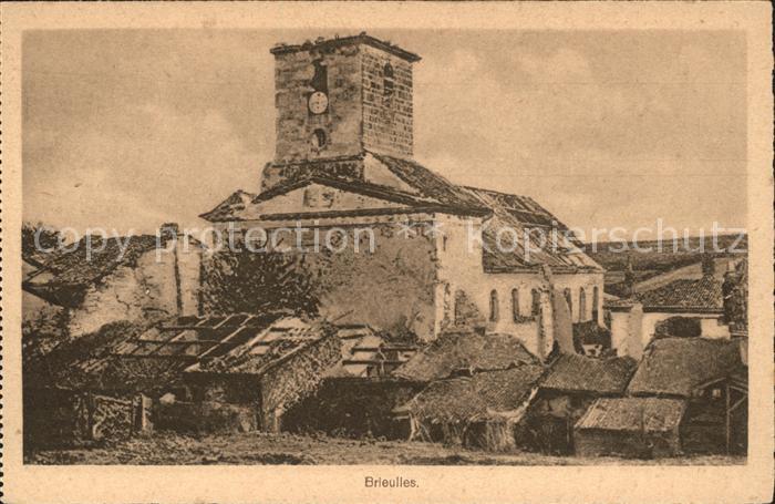 Brieulles-sur-Meuse Teilansicht Kirche