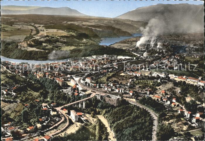Bellegarde-sur-Valserine Vue de la Route de Lancrans