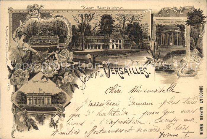 Versailles Yvelines Trianon Maison du Seigneur Temple Schwa