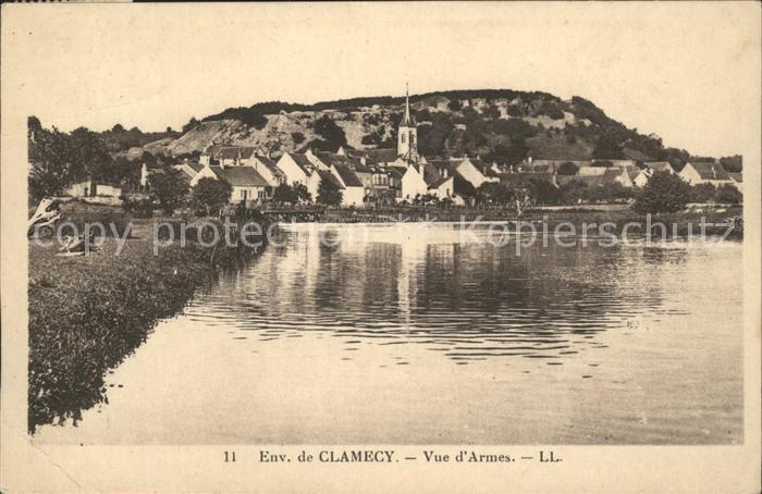 Armes Vue generale Bords de la riviere
