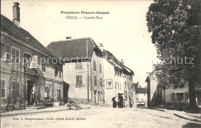 Delle Belfort Grande Rue Frontiere Franco Suisse