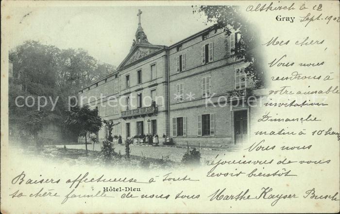 Gray Haute Saone Hotel Dieu