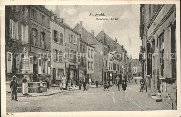 Saint-Avold Homburger Strasse Brunnen