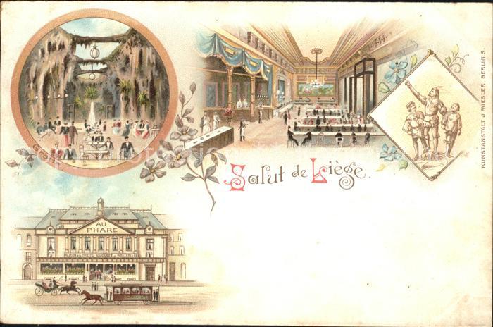 Liege Luettich Grotte Au Phare Restaurant