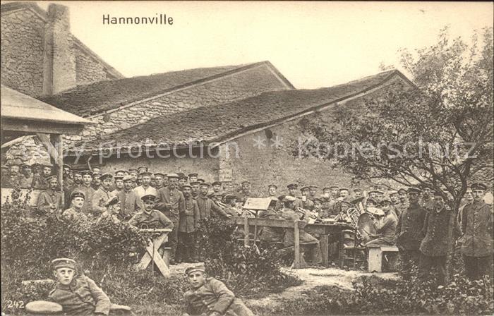 Hannonville-sous-les-Cotes Soldatenkompanie Gruppenfoto