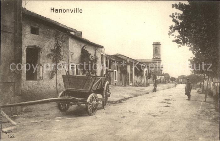 Hanonville Strassenpartie Kirche Karren