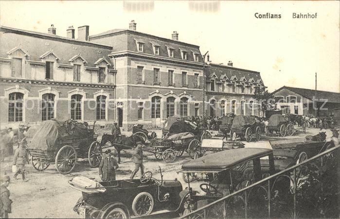 Conflans-en-Jarnisy Bahnhof Sammlung Weltkrieg 1914/16