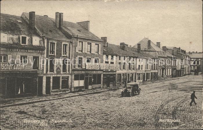Vouziers Marktplatz