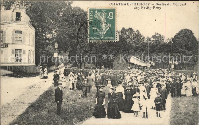 Chateau-Thierry Sortie du Concert des Petits Pres Stemp