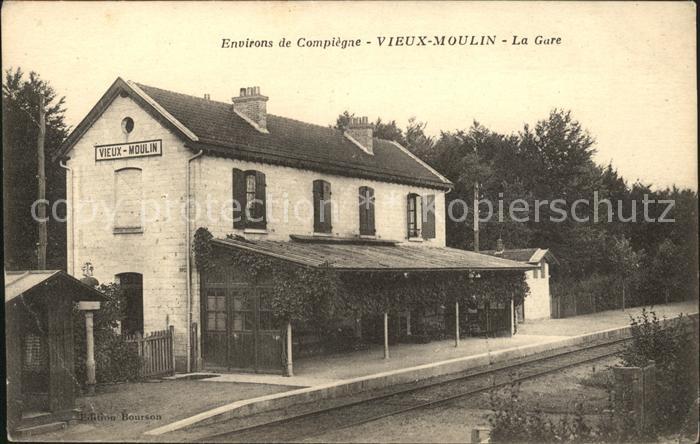 Vieux-Moulin Oise La Gare