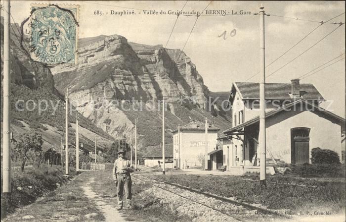 Bernin La Gare Vallee du Graisivaudan Stempel