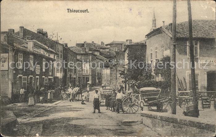 Thiaucourt-Regnieville Strassenpartie