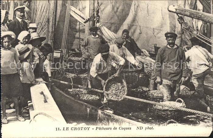 Le Crotoy Pecheurs de Coques