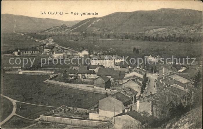 La Cluse Vue generale