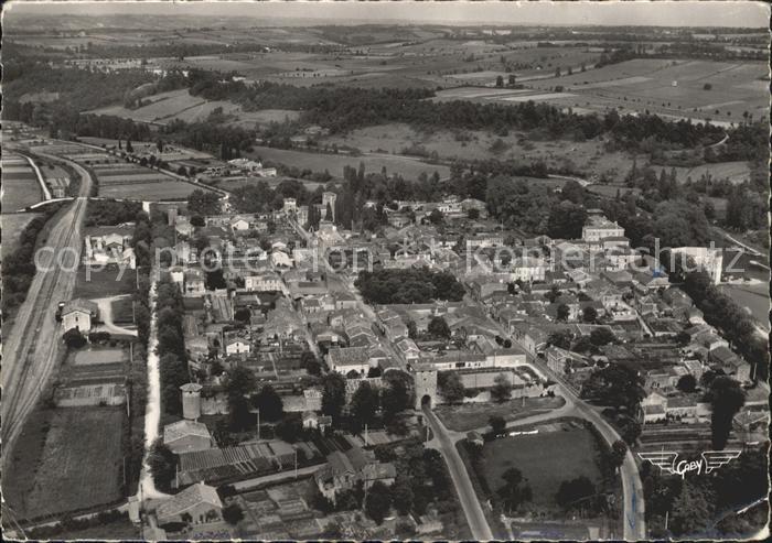 Vianne Vue generale aerienne
