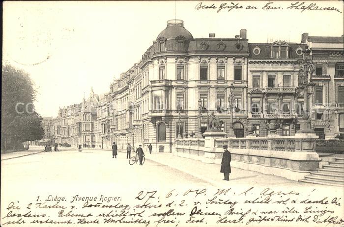 Liege Luettich Avenue Rogier