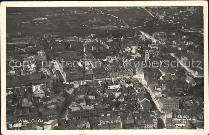Wels Fliegeraufnahme