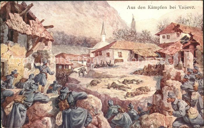 Valjevo Aus den Kaempfen