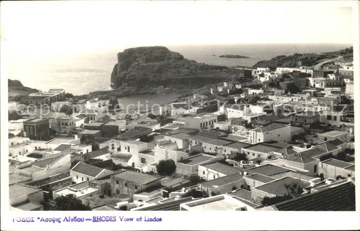 Rhodos Rhodes aegaeis View Lindos