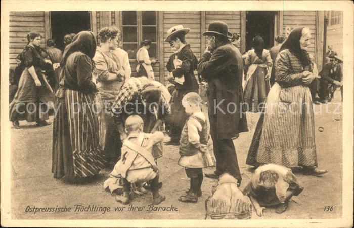 Ostpreussen Region Flüchtlinge Baracke