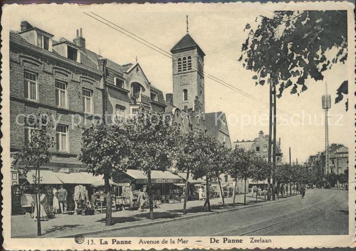 La Panne Veurne Avenue de la Mer