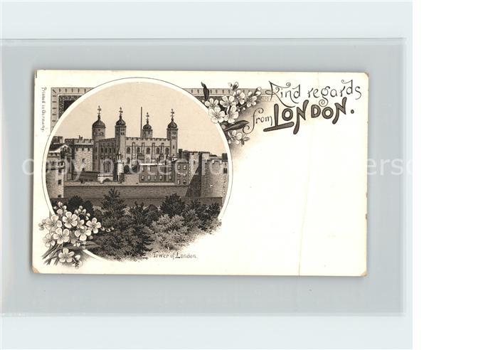 London Tower Litho